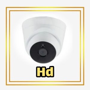 پکیج 10 تایی دوربین دام اچ دی دو مگا پیکسل پلاستیکی دید در شب سیاه سفید AHD CAMERA IR DOME 2MP
