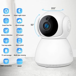 دوربین چرخشی v380طرح شیاومی v380 wifi smart camera